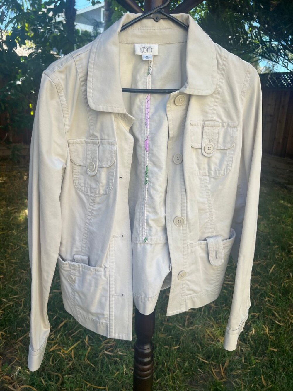 Ann Taylor LOFT utility jacket